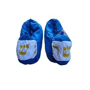 Funzies! L Hannukkah dreidel slippers